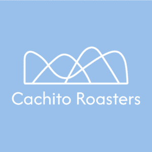 Logo Cachito Roasters Fondo Azul Cielo