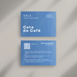 Tarjeta de Regalo Cata de Café